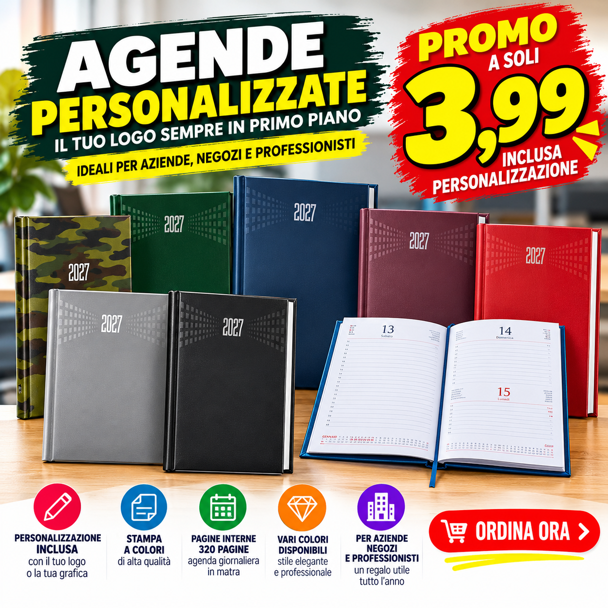 Agenda Giornaliera in Matra 2027
